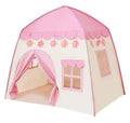 kids castle play tent - pink