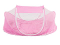 happy baby foldable infant mosquito net , tent - crib - pink