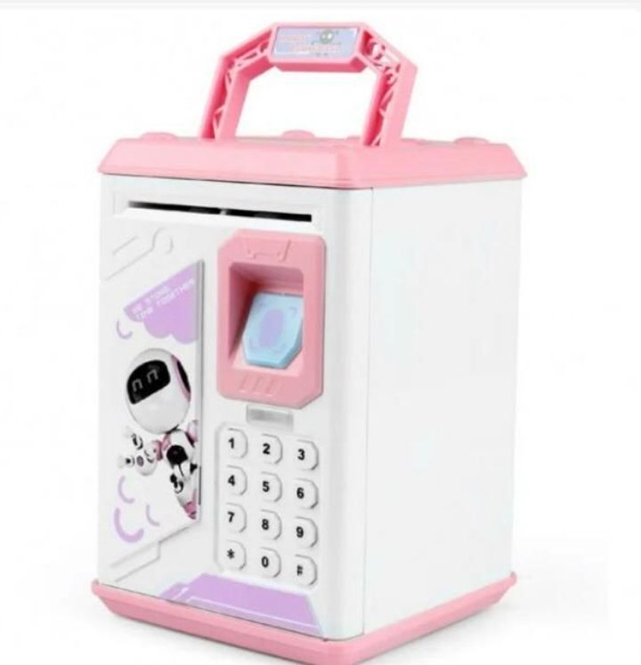 robot bodyguard electronic piggy bank