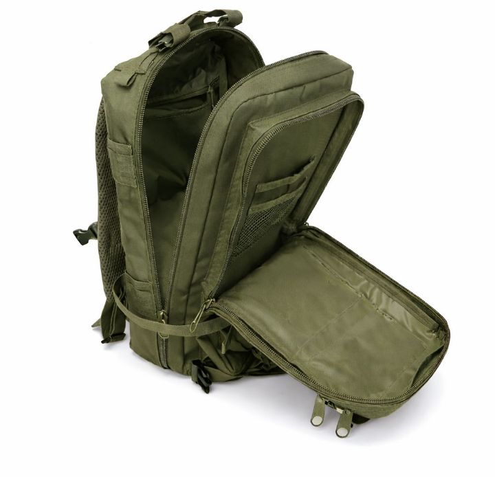 khaki tactical backpack ,25 lt olive green