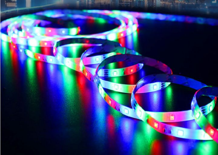 led strip light 12 v rgb 5m - with remotr control