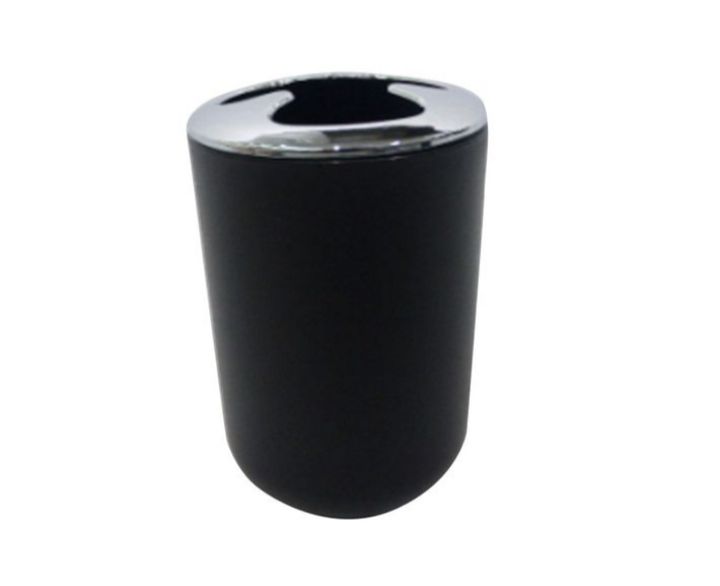 6 piece fashion boutique bath series - black