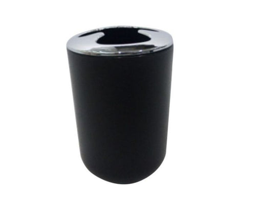 6 piece fashion boutique bath series - black