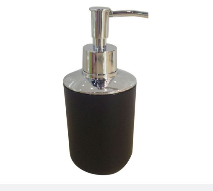 6 piece fashion boutique bath series - black