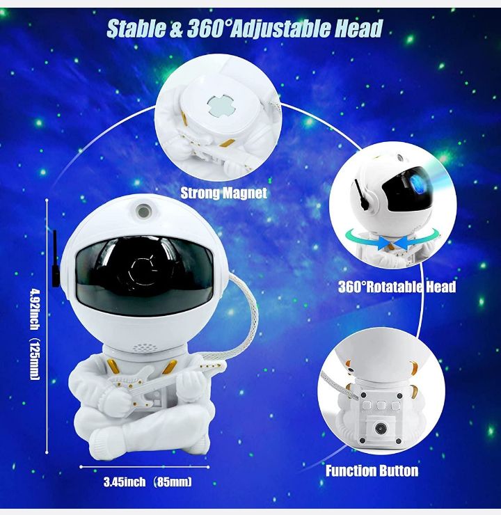 astronaut nebula projector