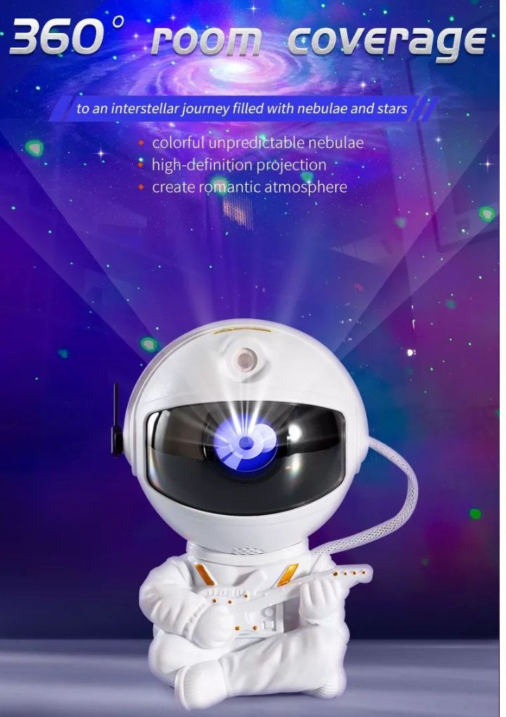 astronaut nebula projector