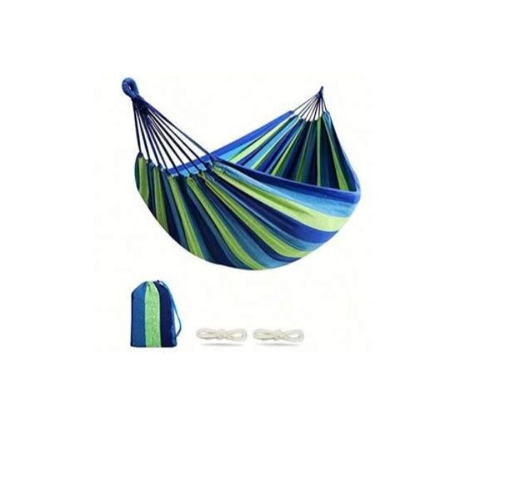 cotton hammock - blue