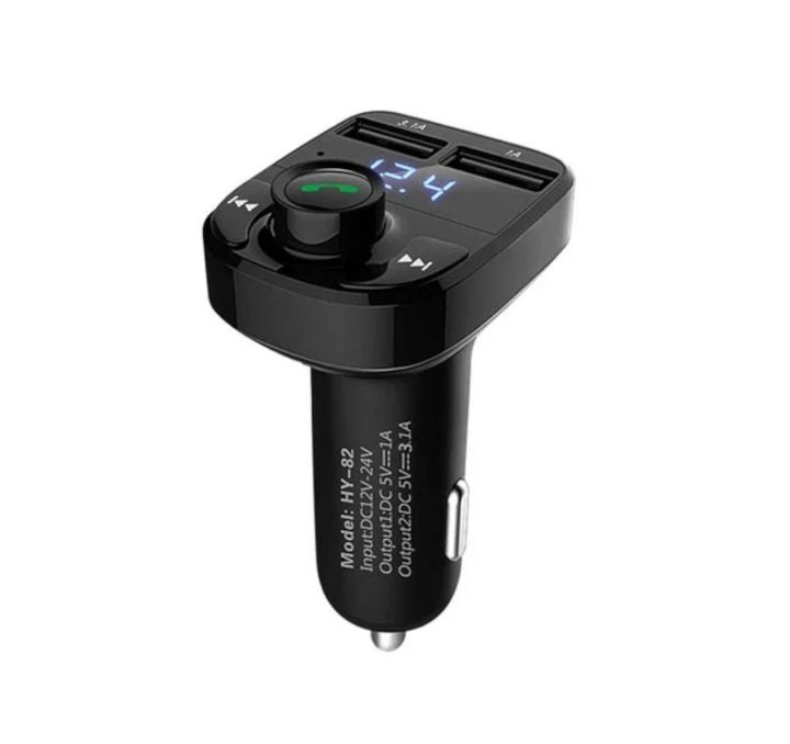 fm x 8 bluetooth transmitter aux modulator ,hands free car kit , car audio