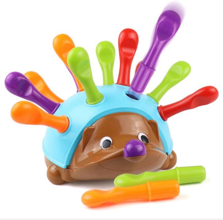 hedgehog educational puzzle game for toddlers