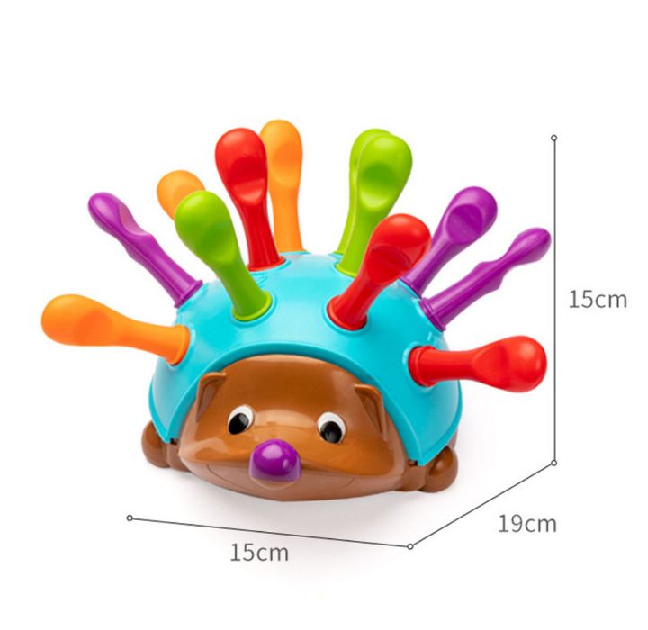 hedgehog educational puzzle game for toddlers