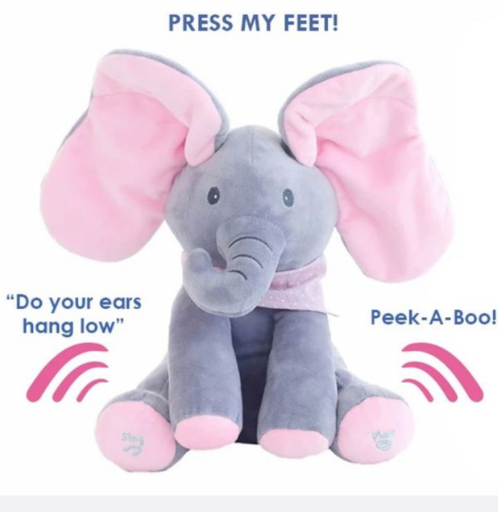 plush elephant toy for girls
