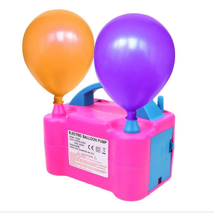 pink electric ballon pump inflator