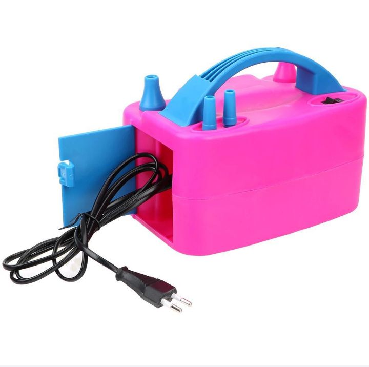 pink electric ballon pump inflator