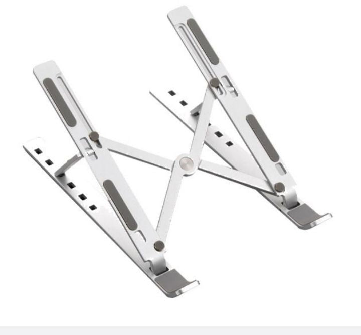 portable laptop stand for 10 to 15,6 inch notebook ,macbook and ipad( silver )